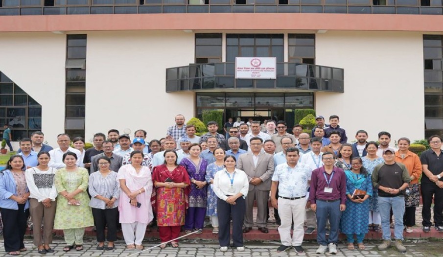 Nepal Academy Of Science and Technology Family Photo